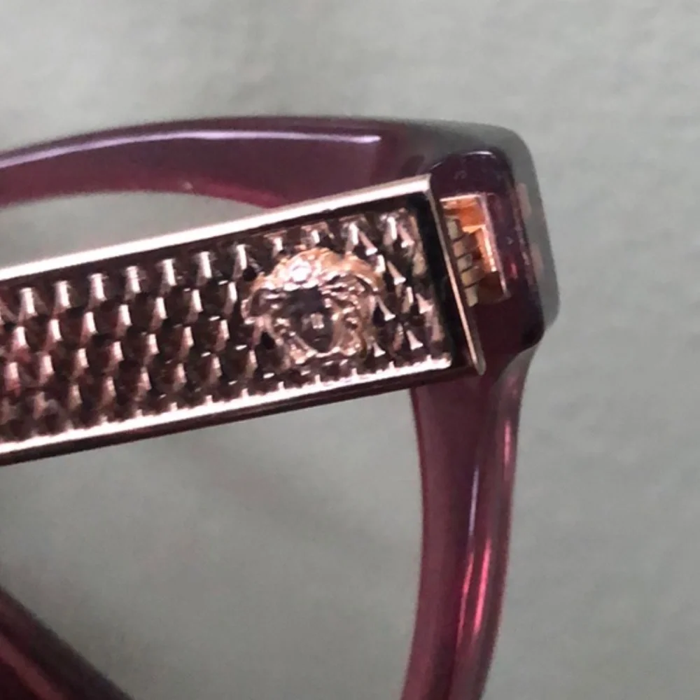Versace Model 3240 Eyeglasses with Case. 52 16 140